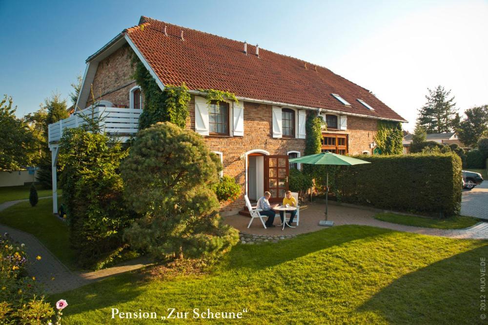 Pension Zur Scheune Plau am See Exterior foto